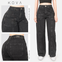 Cargar imagen en el visor de la galería, Pantalón Jean Bota Recta  – REF 1200-163
