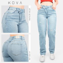 Cargar imagen en el visor de la galería, JEANS  MUJER BOTA RECTA TIRO ALTO 1200-147
