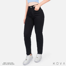 Cargar imagen en el visor de la galería, JEAN MOM FIT RIGIDO TIRO ALTO 1200-55 D
