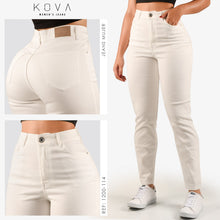 Cargar imagen en el visor de la galería, JEAN MOM FIT STRETCH TIRO ALTO 1200-114
