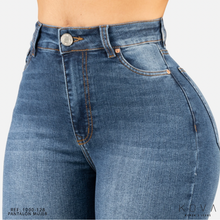 Cargar imagen en el visor de la galería, JEAN SKINNY STRETCH TIRO ALTO 1000-128
