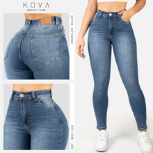 Cargar imagen en el visor de la galería, JEAN SKINNY STRETCH TIRO ALTO 1000-128
