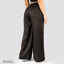Cargar imagen en el visor de la galería, PANTALON DAMA  TEJIDO PLANO LIVIANO DAMA WIDE LEG REF 1200-135
