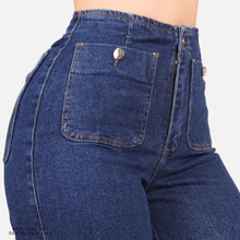 Cargar imagen en el visor de la galería, JEANAS MUJER BOTA RECTA TIRO ALTO 1200-144

