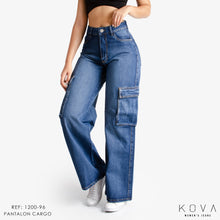 Cargar imagen en el visor de la galería, CARGO PANTS JEANS 1200-96
