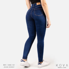 Cargar imagen en el visor de la galería, Jeans Mujer Skinny Tiro Alto 1000-101G
