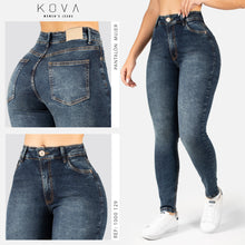 Cargar imagen en el visor de la galería, JEAN SKINNY STRETCH TIRO ALTO 1000-129
