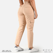 Cargar imagen en el visor de la galería, CARGO PANT SLIM STRAIGHT TIRO ALTO 1200-121
