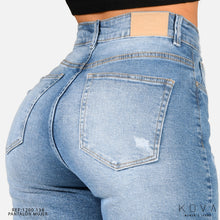 Cargar imagen en el visor de la galería, JEAN MOM FIT RIGIDO TIRO ALTO 1200-138
